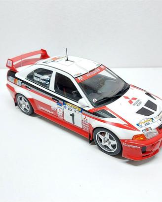 Mitsubishi Lancer Evo V Rally 1998 1/18 Tanomodels