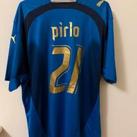 Maglia Italia Home 2007 Vintage Pirlo #21 Puma
