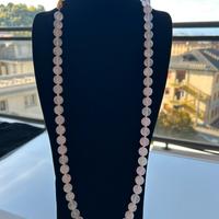 Collana quarzo rosa