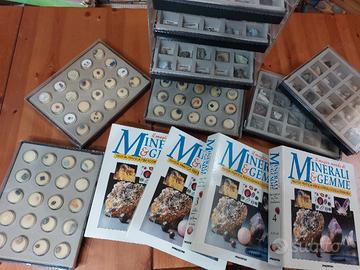 raccolta completa minerali e gemme