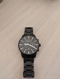 Orologio POLICE Uomo Total Black Multifunzione Acc
