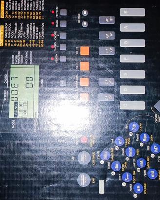 Lettore a compagna mento musicale sequencer e drum
