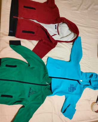 Pile e giacca calda pile cm 104