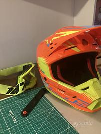 Casco Alpinestrars sm 5 e maschera 100%