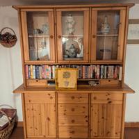 Mobile credenza in pino per sala hobby