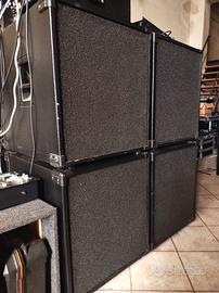 4 Subwoofer 1500w rms passivi