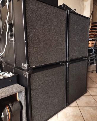 4 Subwoofer 1500w rms passivi