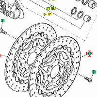 -Disco freno ant Yamaha FZR1000 3GM2581T0000