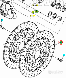 -Disco freno ant Yamaha FZR1000 3GM2581T0000