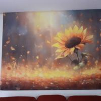 Grandissimo quadro di stoffa