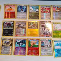 Lotto carte pokemon