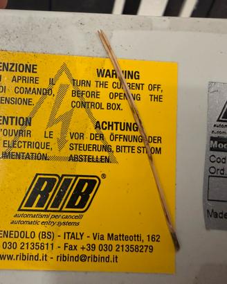 Centralina RIB ABQM090 MINI 230v 1 motore - Nuova