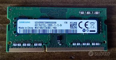SAMSUNG SDRAM 4GB DDR3