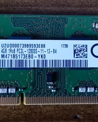 SAMSUNG SDRAM 4GB DDR3