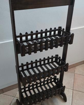 Fioriera in legno