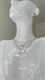 Collane placcata oro acciaio inossidabile