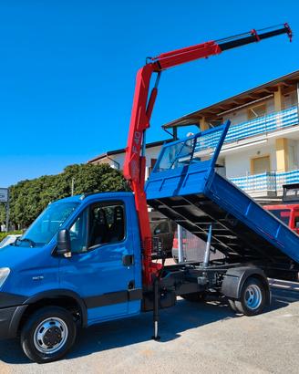 Iveco Daily 35 C15 Ribaltabile + Gru - 2013