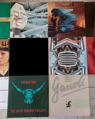 9 Vinili Alan Parsons Project IN LOTTO/SINGOLI NM
