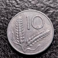 10 Lire 1955 Spighe di Grano Italia