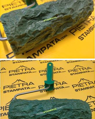 Rullo in gomma per intonaco stampato cemento muro
