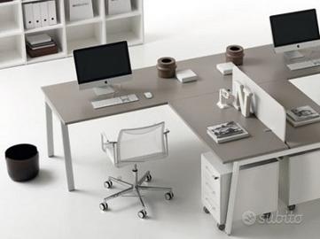 CASSETTIERA da APPOGGIO DOIMO OFFICE BIANCA