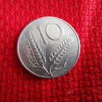 Moneta ( da lire -10 - spighe / aratro )