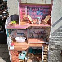 Casa delle Barbie con mobili