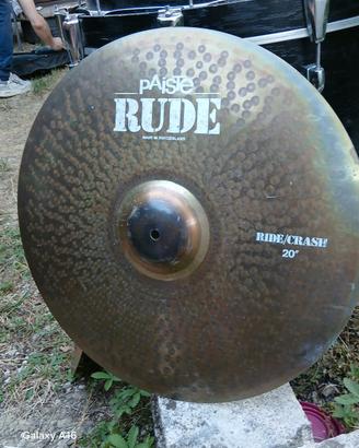 Paiste RUDE 20" Ride/Crash - Made in Switzerland -