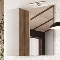 Specchiera con led e mobile sospeso mondo conv NEW