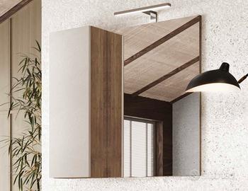 Specchiera con led e mobile sospeso mondo conv NEW