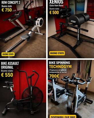 Attrezzi palestra isotonici e CrossFit