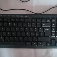 Set mouse wireless + tastiera usb per PC 