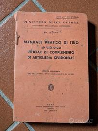 manuale pratico di tiro 1939