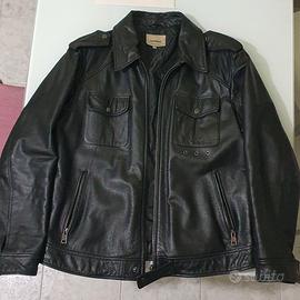 Giubbotto pelle taglia 52