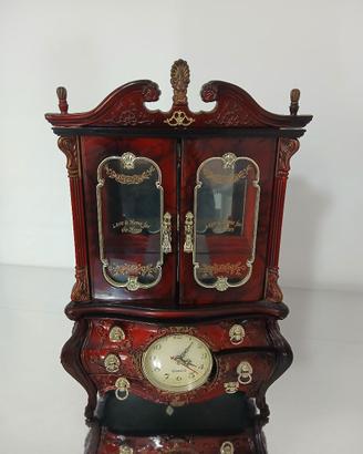 Antico Portagioie Armadietto Vintage Carillon Ball