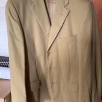 Giacca uomo beige classica