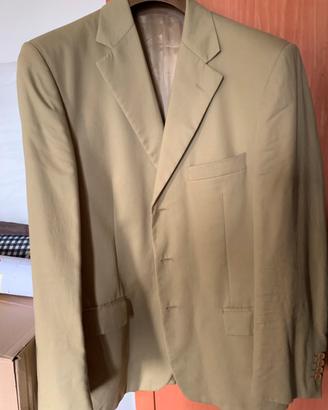 Giacca uomo beige classica