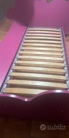 Letto singolo salvaspazio Moretti Compact+ rete