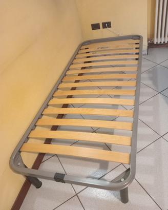 rete a doghe con materasso 