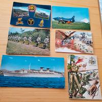 Cartoline militari vintage 