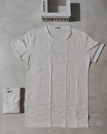 T-shirt Bikkembergs. 2 T-shirt colore bianco Tg.S
