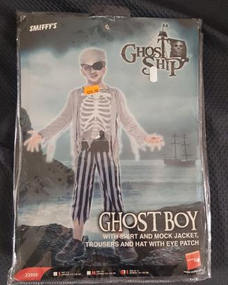 Costume Halloween pirata fantasma Smiffy's tg. L