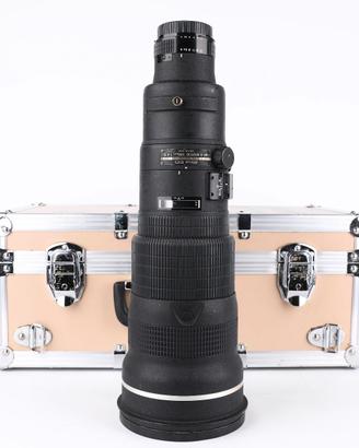 Nikon 500mm f4 AFS D ED USATO GARANTITO PER DUE AN