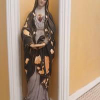 ANTICA STATUETTA MADONNA ADDOLORATA  '900 Antic