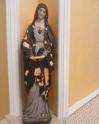 ANTICA STATUETTA MADONNA ADDOLORATA  '900 Antic