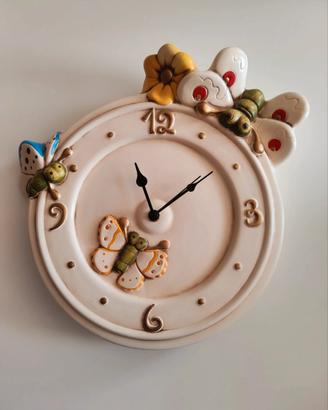 Orologio da parete in ceramica stile Country