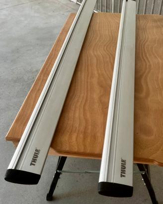 Barre alluminio thule lunghe 118