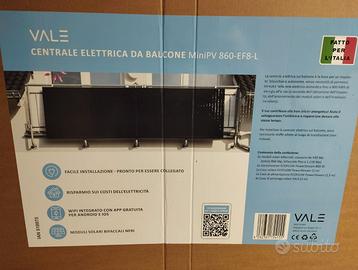 Kit fotovoltaico da balcone