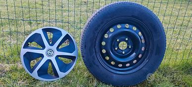 Cerchi lamiera per nissan 5 fori da 16