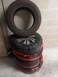 Ruote complete con cerchio e gomme  185/65R15